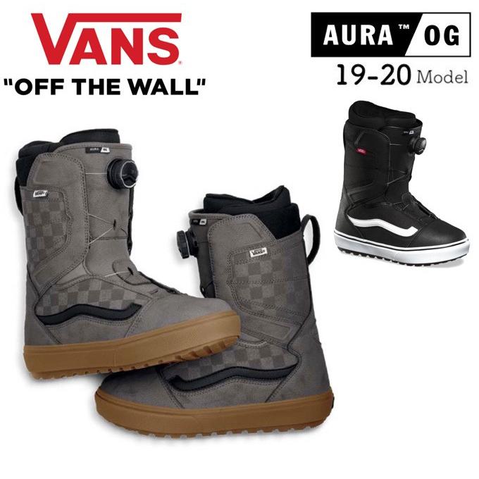 Vans ヴァンズ バンズ 19 Aura Og スノーボード ブーツ 靴 シューレース パーク ジブ オールマウンテン Black Grey オーラ 25 26 27 Vans19snow 02 ニュービレッジ 通販 Yahoo ショッピング