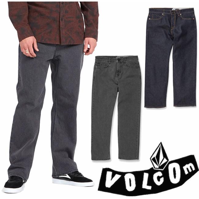 【VOLCOM】ボルコム NAILER JEANS DBL STY pants Jean パンツ デニム ジーンズ ボトムス ルーズフィット 32  34 inc DUST BOWL INDIGO/STONEY BLACK : volcom22-fa01 : ニュービレッジ - 通販 - 