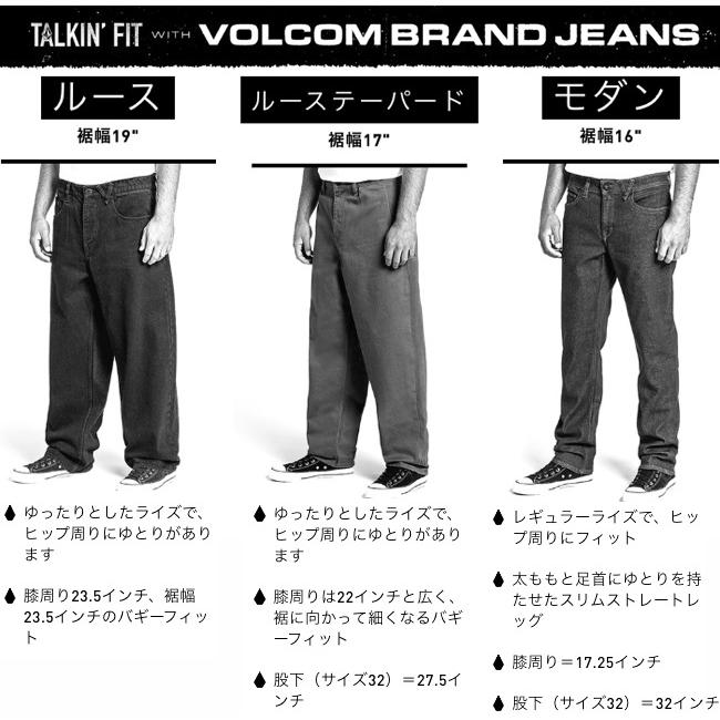 VOLCOM 【VOLCOM】ボルコム NAILER JEANS DBL STY pants Jean VOLCOM 【VOLCOM】ボルコム NAILER JEANS DBL STY pants Jean