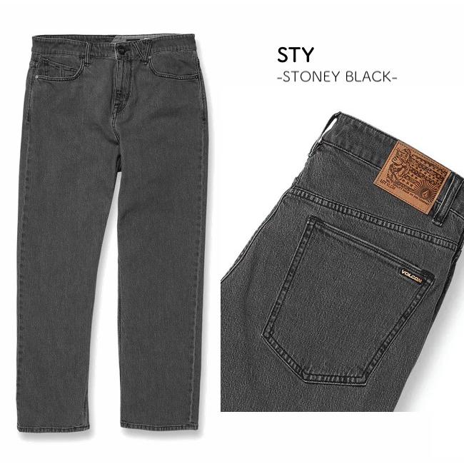 【VOLCOM】ボルコム NAILER JEANS DBL STY pants Jean パンツ デニム ジーンズ ボトムス ルーズフィット 32  34 inc DUST BOWL INDIGO/STONEY BLACK