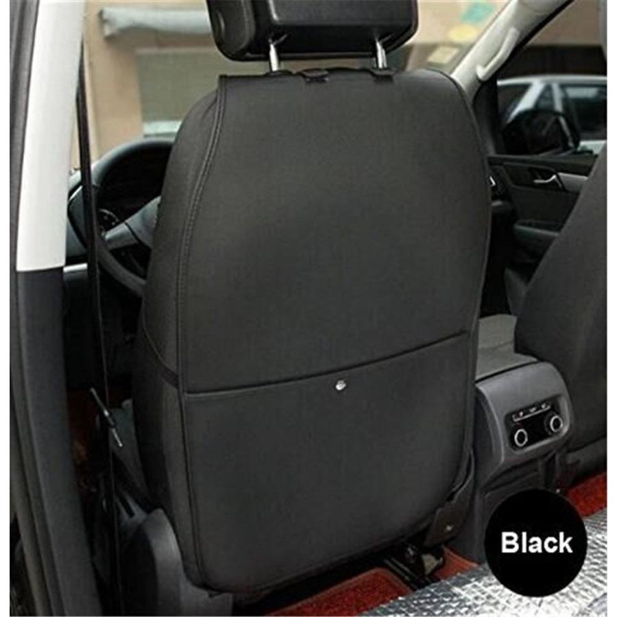 訳あり品送料無料 Dshall キックガード 車用 シートバックプロテクター ネットポケット付き 子供のためのシートバックカバー カーグッズ 取付簡単 愛車のシートの傷 汚れ防 激安卸販売新品