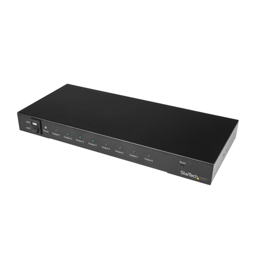 低価格 4K 8出力対応 StarTech.com HDMIスプリッター ST128HD20 7.1chサラウンドサウンド対応 HDRサポート 60Hz対応  HDMI分配器(1入力8出力) その他PCサプライ、アクセサリー - www.quantumbytestore.com