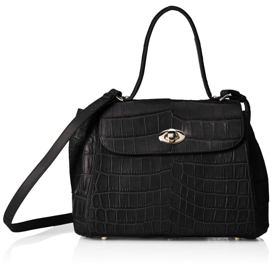 [ビアンコ] クロコダイル2WAYハンドバッグ クロコ クロコダイル エキゾチックレザー 爬虫類 ハンドバッグ ショルダーバッグ 2WAY お出かけ