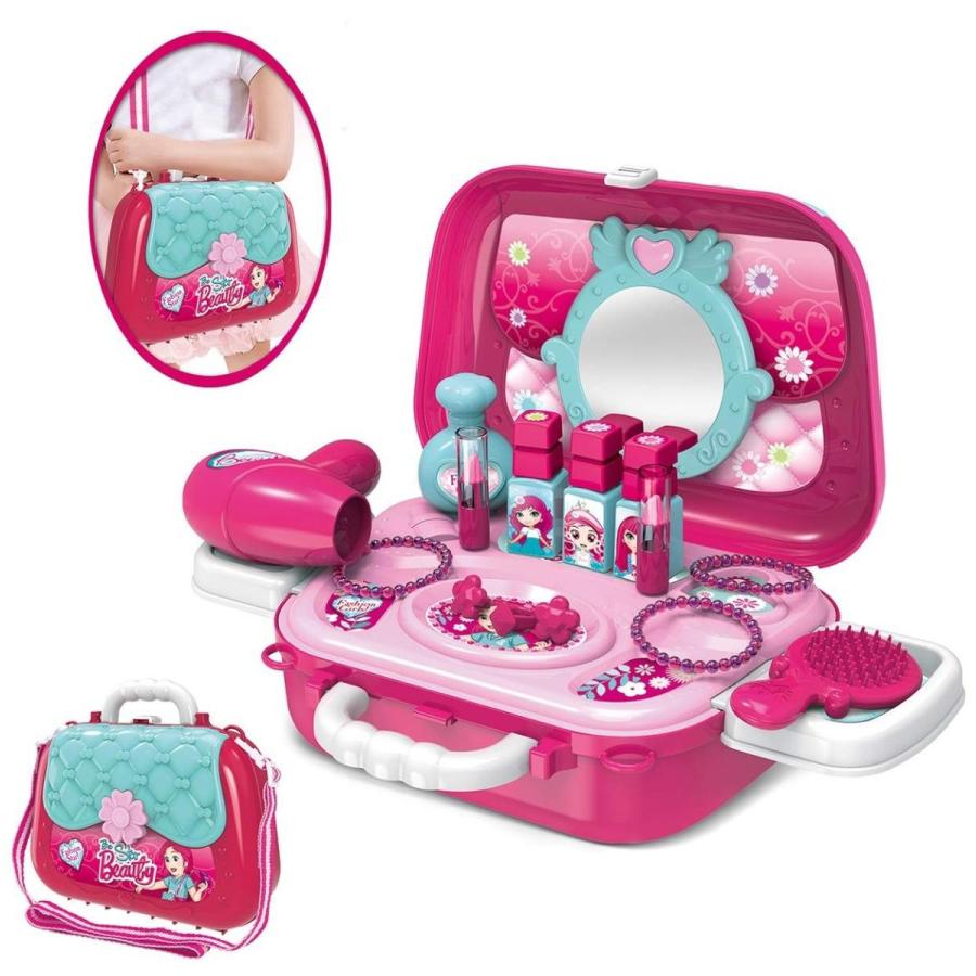 おままごと お化粧セット 女の子 メイクセット 斜めがけバッグ メイク おもちゃ お化粧 メイクアップ 化粧 おままごと 子供 メイクセット ごっこ遊び 外遊び お B07rwvv4vr New Wave Shop 通販 Yahoo ショッピング