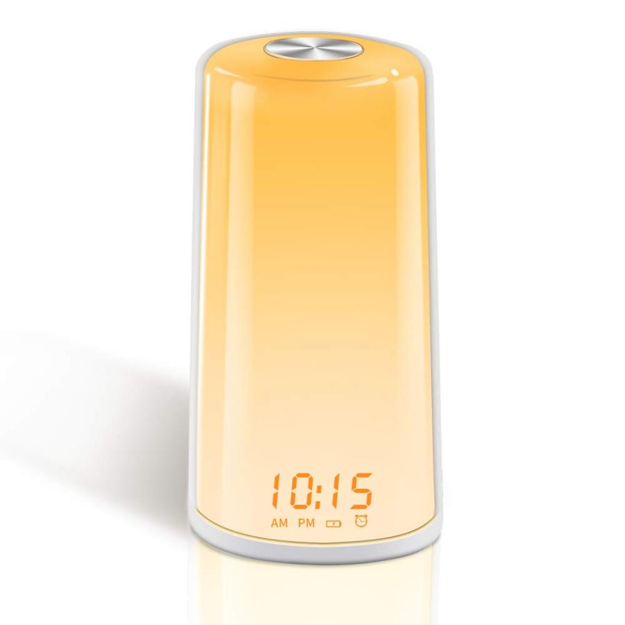 Yabae 目覚まし時計 光 自然音 大音量 めざまし時計 スヌーズ機能 目覚ましライト Wake Up Light 白 227x116x310mm My 10 B07svhyv1m New Wave Shop 通販 Yahoo ショッピング