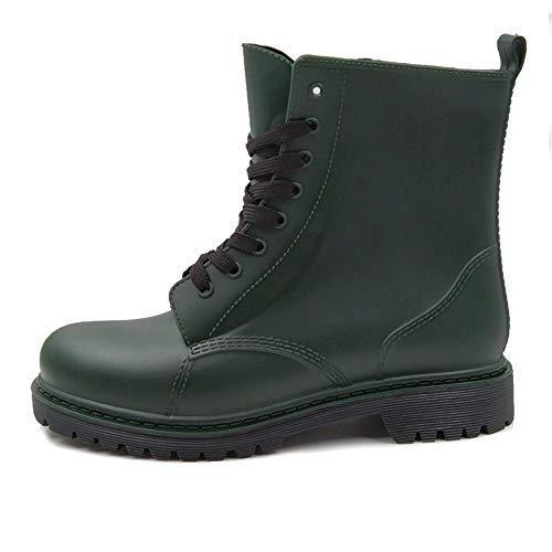 アモジ メンズ レインブーツ レディース レインシューズ ワークブーツ ショットブーツ ワークマン 長靴 雨靴 作業靴 防水 Mt100 グリーン 27 0cm B013jv1f New Wave Shop 通販 Yahoo ショッピング