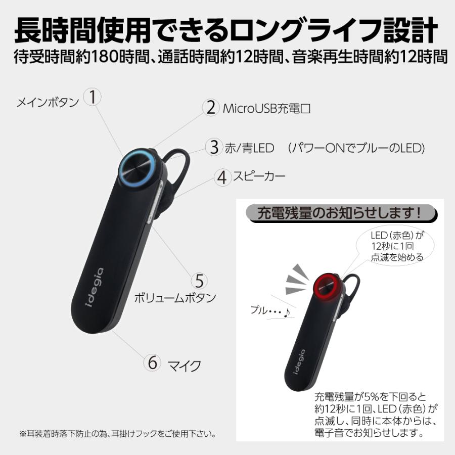 爆買】ワイヤレスイヤホン 防水仕様 Bluetooth4.1 IPX5 超ロング