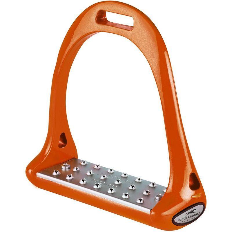 Schockemoehle(ショッケミューレ) タイタニオ鐙 スリムタイプ 260400000222 オレンジ ショッケミューレ タイタニオ鐙 スリムタイプ