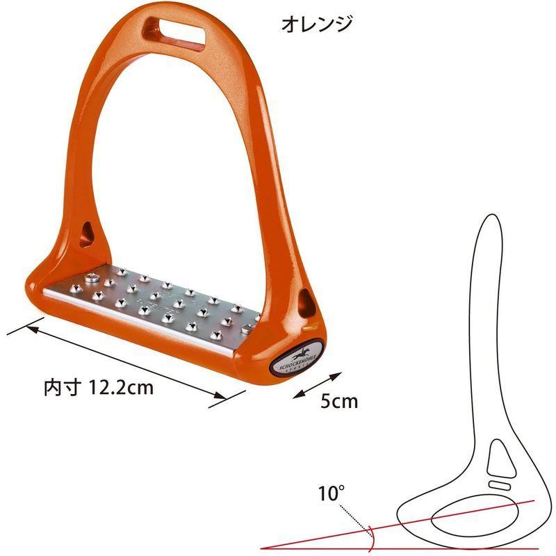Schockemoehle(ショッケミューレ) タイタニオ鐙 スリムタイプ 260400000222 オレンジ ショッケミューレ タイタニオ鐙 スリムタイプ