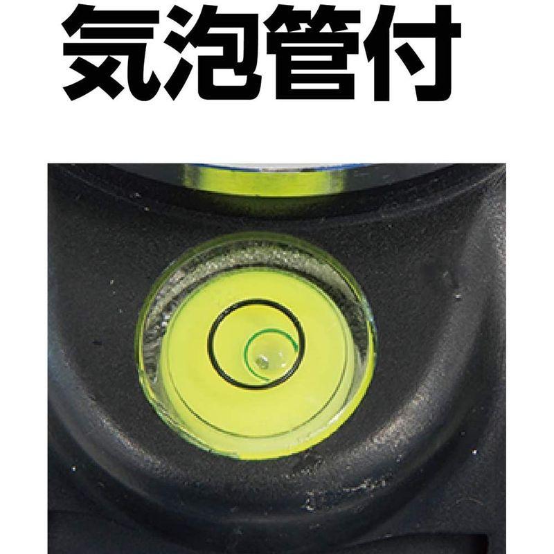 シンワ測定(Shinwa Sokutei) 三脚 ハンドル式 エレベーター B 軽量 短脚 地墨タイプ 76827