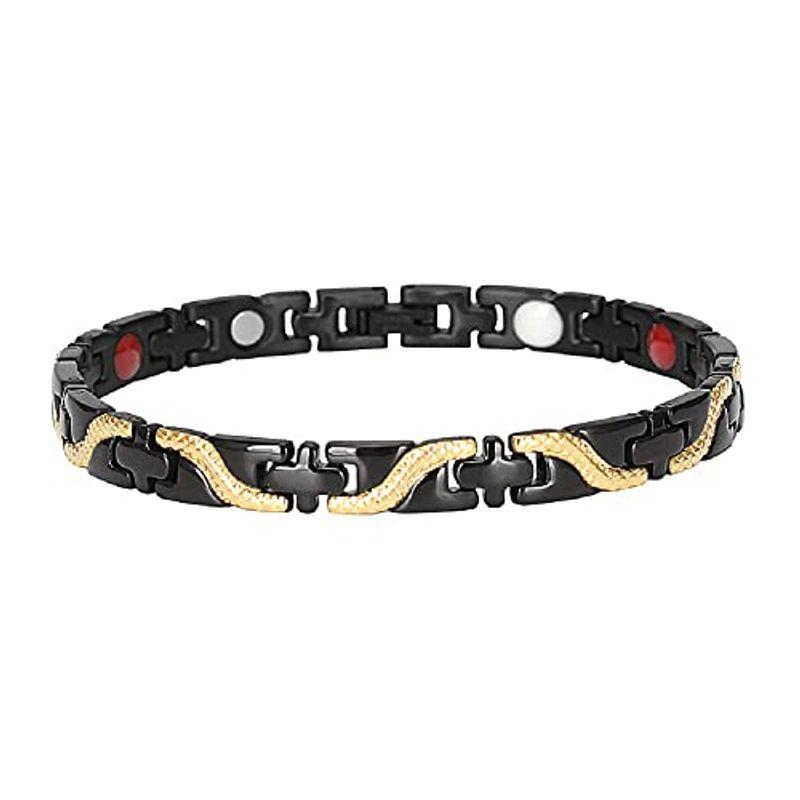 磁気ブレスレット メンズ おしゃれ ゲルマニウム ブレスレット ヘマタイト ブレスレット チタン ブレスレット チタン 磁気純度99 99 Qqwjrulmyx Www Fincalerida Com