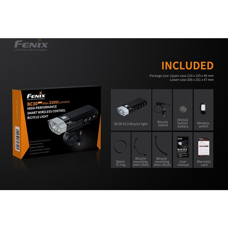 Fenix/フェニックスライト BC30 V2.0 SST40-N55 LED 高機能ヘッドランプ 最大2200ルーメン｜newworldnet｜08
