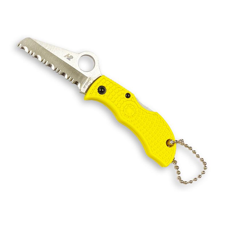 スパイダルコ/Spyderco　マンバグソルト　シープフット　イエロー　H-2 スパイダルコ/Spyderco マンバグソルト シープフット H-2 : ニュー