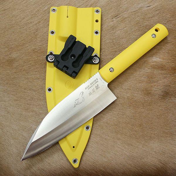 Gサカイ SABIKNIFE4 サビナイフ4 シャチ 出刃 片刃 : ニューワールド