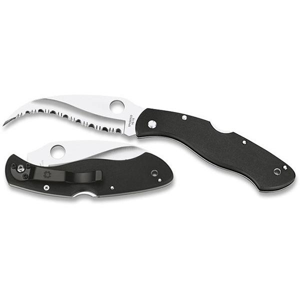 スパイダルコ/Spyderco　シビリアン　G-10　波刃
