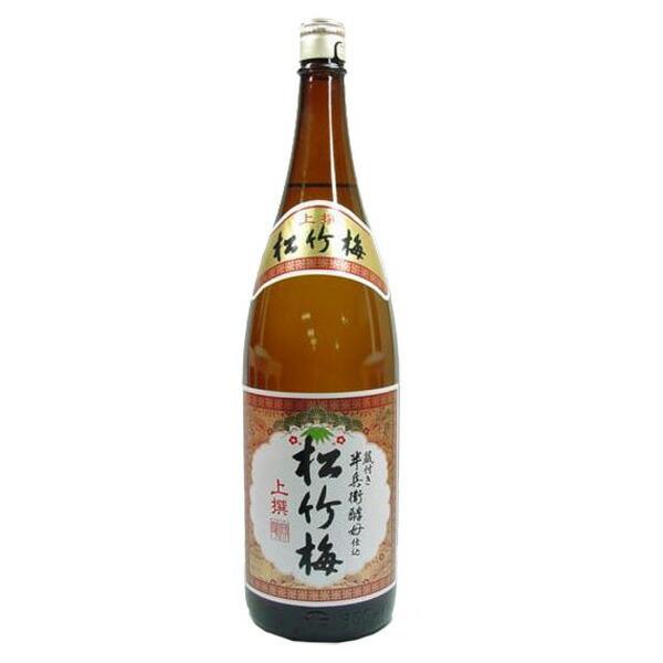 日本酒 松竹梅 上撰 1800ml 一升瓶 （1800ml/1本） ギフト 贈り物