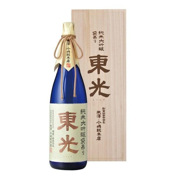 地酒　日本酒　東光 純米大吟醸袋吊り　1800ml｜newyork19892005