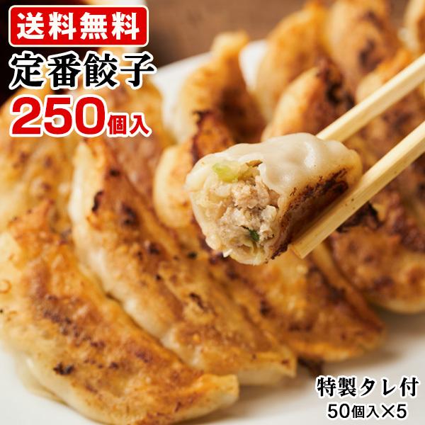 餃子 250個 うさぎ食堂 1袋50個入×5 計250個(特製タレ付) 冷凍食品 送料無料 国産 中華 点心 ぎょうざ お取り寄せ 名物 大阪 ...