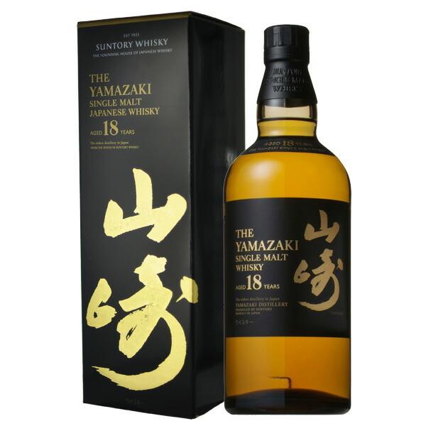 SUNTORY（サントリー） 山崎 18年 43度 700ml ギフト 贈り物 お歳暮 お