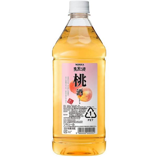 ニッカ 果実の酒 人気 桃酒 1800ml1 7周年記念イベントが 584円