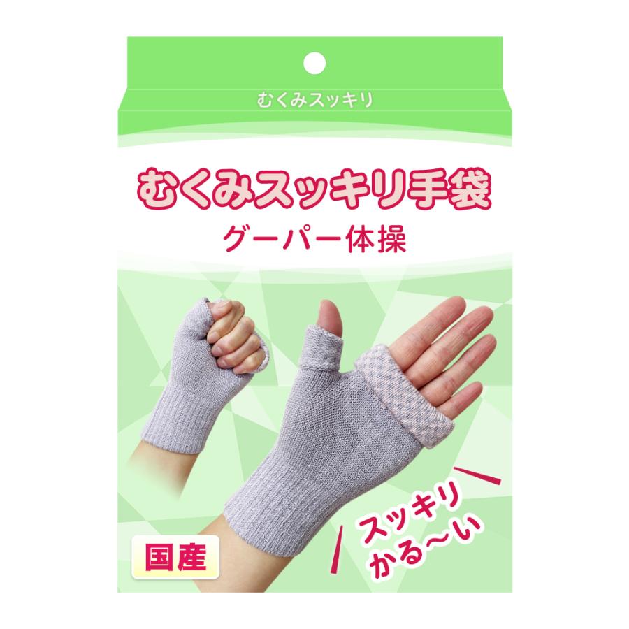 手のむくみ着圧サポーター片手用（サポーター＆リハビリ効果で改善)【グーパー体操で改善　筋肉強化】《世界初》 手のリンパ解消 てぶらくさん | 