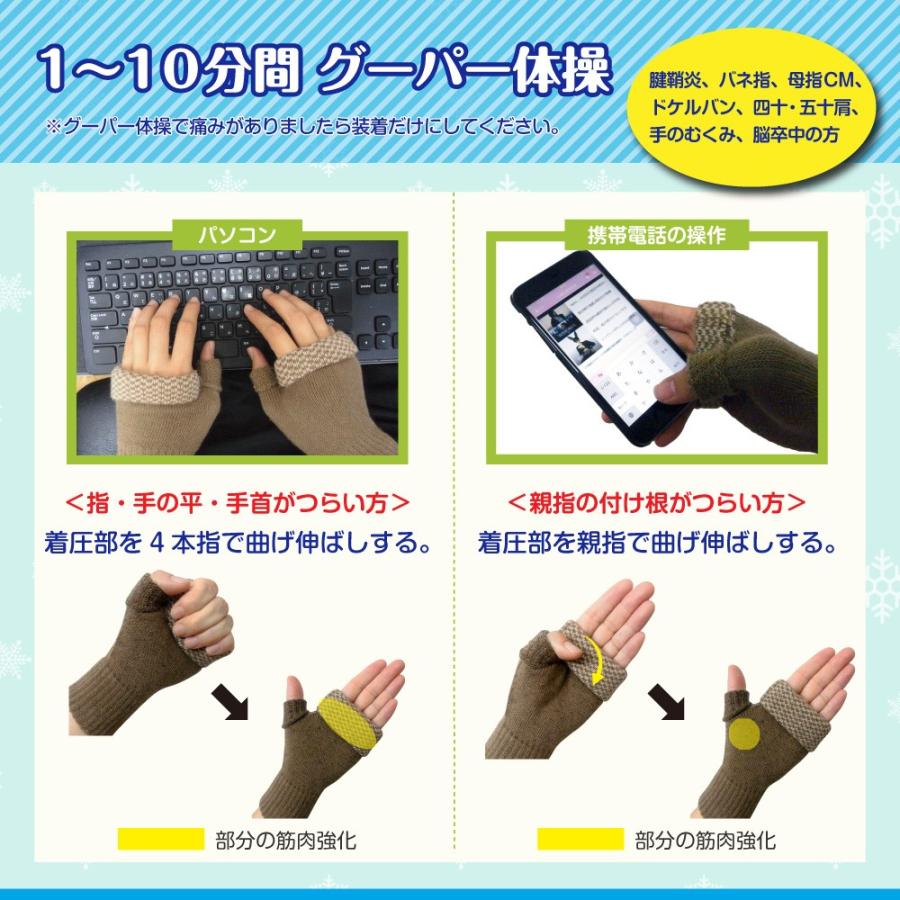 小指 中指 薬指 人差し指 腱鞘炎 サポーター  片手用 フリーサイズ 左右兼用 |  | 05