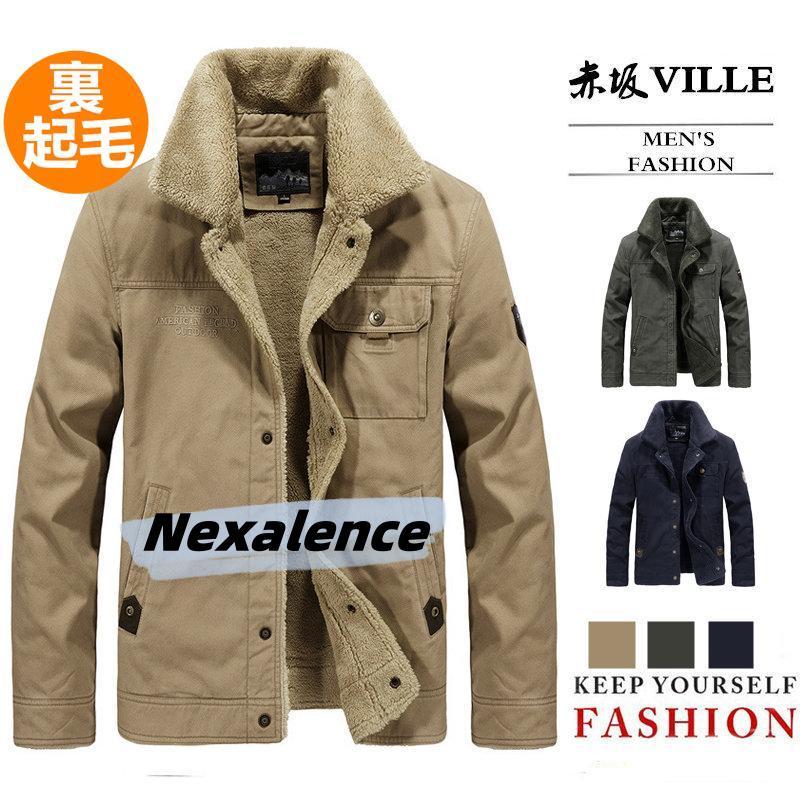 ブルゾン メンズ 裏ボア ジャケット ジャンパー ミリタリージャケット トラックジャケット 40代 50代 60代 秋冬 アウター 裏起毛 厚手 秋冬 ファッション ブルゾン メンズ 裏ボア ジャケット ジャンパー ミリタリージャケット