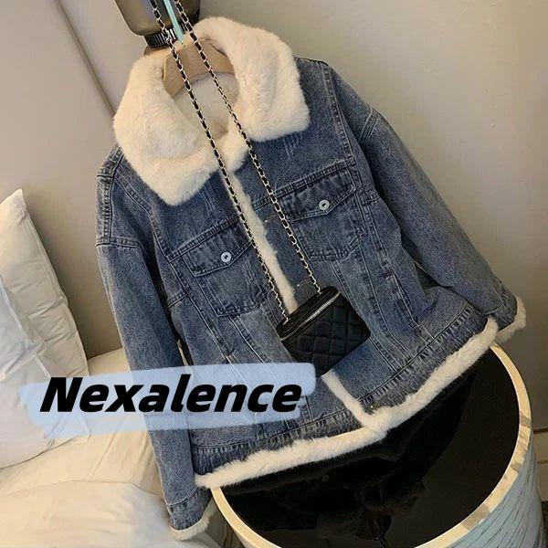 デニムコート デニムジャケット ファーコート ジージャン 裏起毛