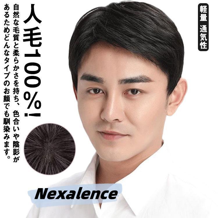 男性 黒髪 自然 メンズ 人毛100％! かつら ウイッグ ナチュラル フルウィッグ カツラ 短髪 ビジネス用 医療用 白髪隠し 人毛 ショート ボリュームアップ 普段使い 軽量 通気性 ネット付き 装着簡単 ヘアスタイリング フルウィッグ 人毛100％! ウイッグ メンズ フルウィッグ 男性 かつら 自然