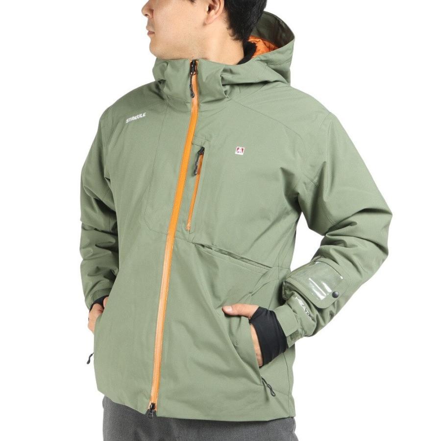 (ＳＴＲＥＵＬＥ）２３　ＬＵＣＡ　ＪＫ　ＫＨＫ スキー Ｍジャケット ST22FW0018 KHK STREULE）23 LUCA JK KHK スキー Mジャケット