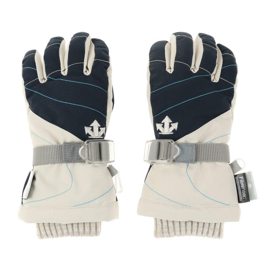 (デサント）DESCENTE ＧＩＲＬＳ　ＧＬＯＶＥ ウインター用品 五指グローブ DWDQJD63 PRT｜nexas