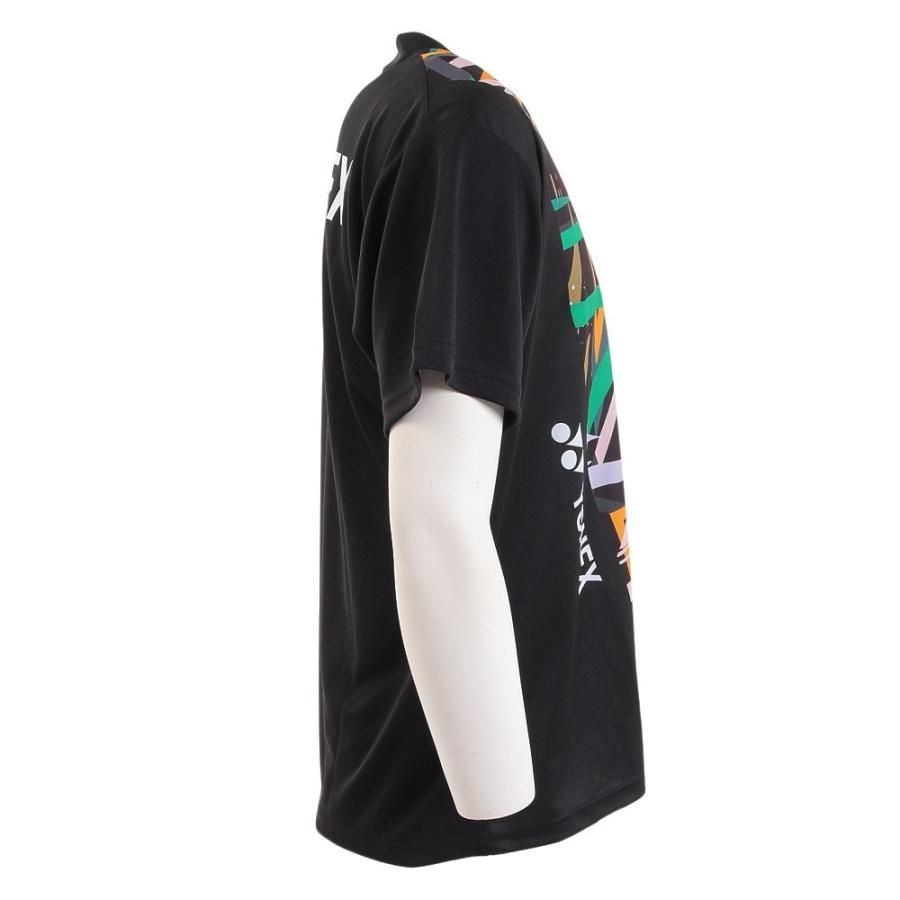 ヨネックス)SMU 昇華転写Tシャツ ラケットスポーツ Mテニスシャツ