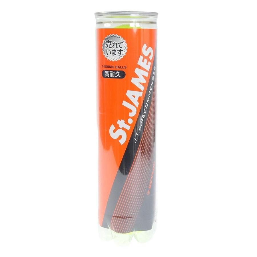 【めるか】St.JAMES 4個入り×10本 ダンロップ ST−JAMES4P ラケットスポーツ テニスボール
