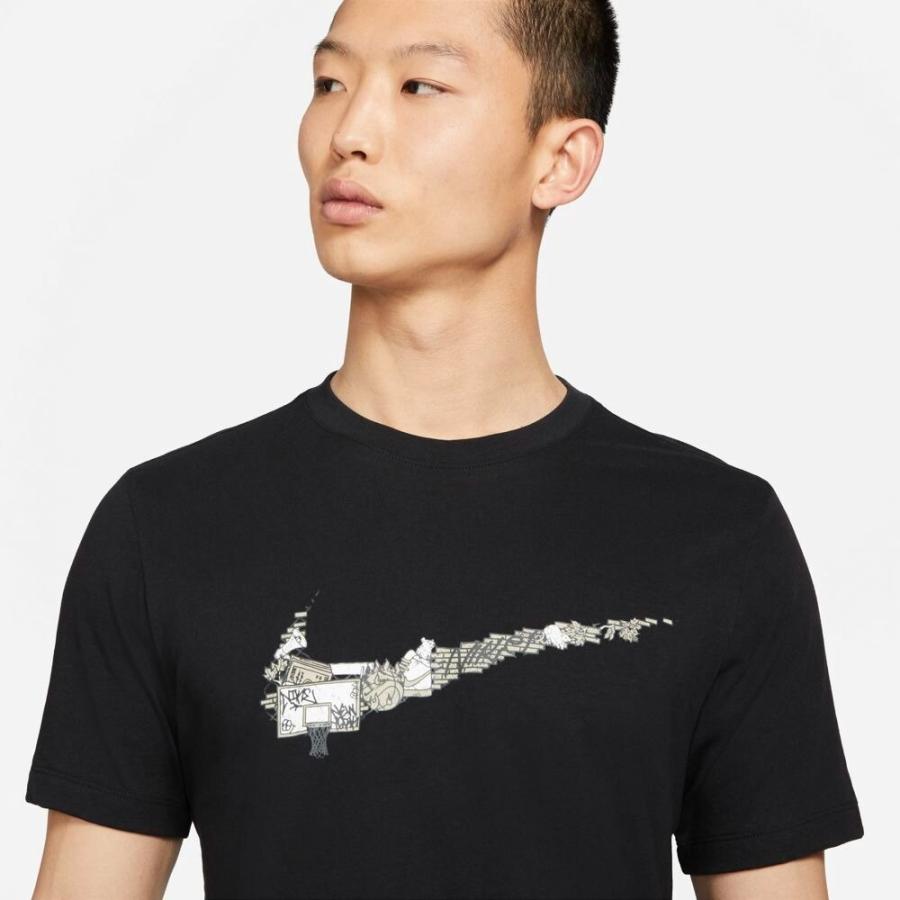 (ナイキ)M NK OC SSNL FR AN SWSH TEE バスケットボール Tシャツ DD0796−010 BLK|ネクサススポーツ店|02