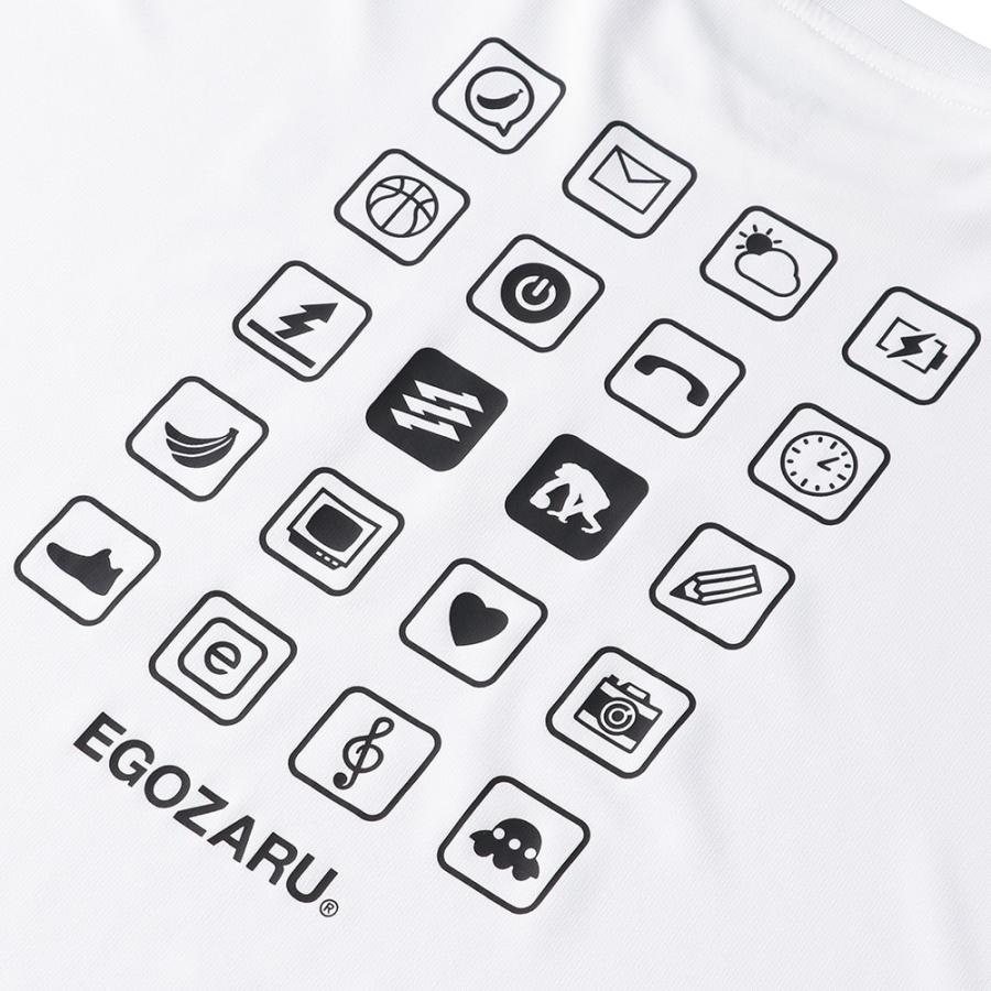 EGOZARU APPアイコンロングスリーブT シャツ
