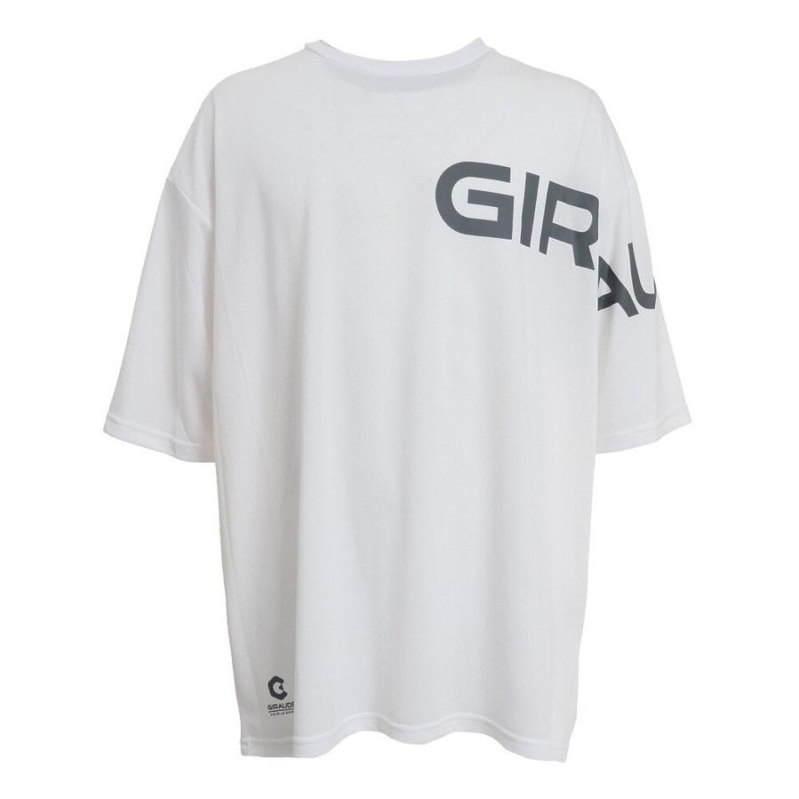 (ＧＩＲＡＵＤＭ）ＤＰＣプリントメッシュＴＬＦ　ＷＨＴ　トレーニングウエア　半袖Ｔシャツ　CT2S3356TR863DG｜nexas