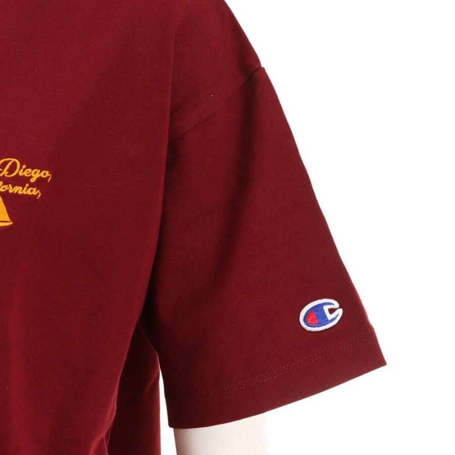 (チャンピオン）Champion ＳＨＯＲＴ　ＳＬＥＥＶＥ　Ｔ−　ＳＨＩＲＴ スポーツカジュアル レディスカットソー CW-V325-270｜nexas｜06