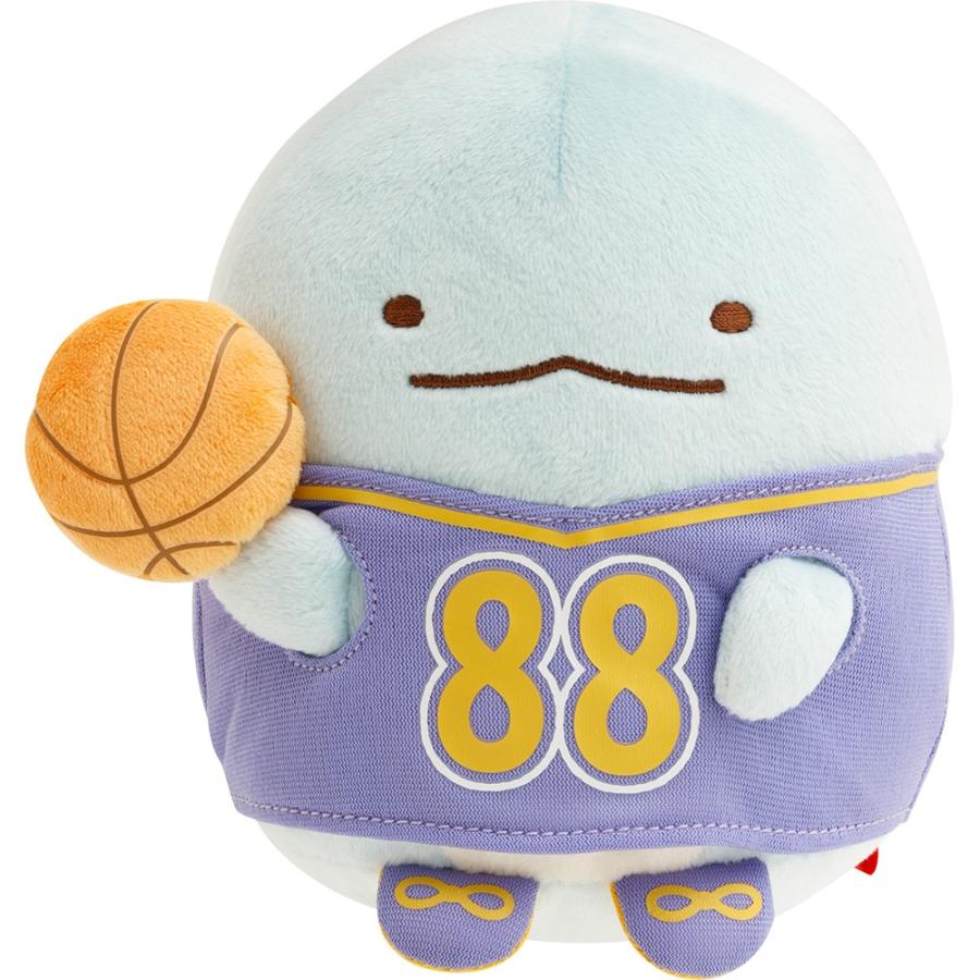 すみっコぐらし ぬいぐるみ バスケットボール 夏祭り MONTINI すみっコぐらし ぬいぐるみ とかげ（バスケ） ライフスタイル
