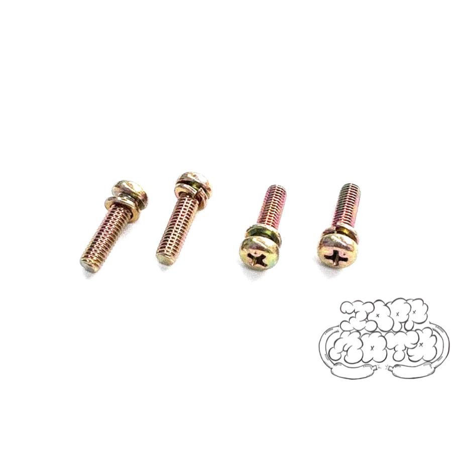 W1SA 650RS W3 フロートチャンバースクリュー4本セット : ZAPP MOTO