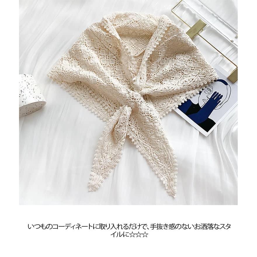 大人気 肩掛け レース つけ衿 付け襟 花柄 ショール 重ね着風