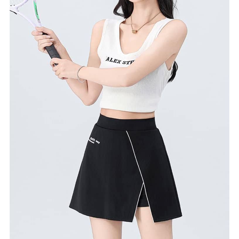テニススカート 吸汗速乾 スコート 涼しい ダンス服 キュロット ゴルフ