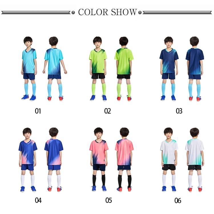 子供用サッカーシャツまとめ サッカーウェア ジュニア トレーニングウエア 子供服 半袖シャツ