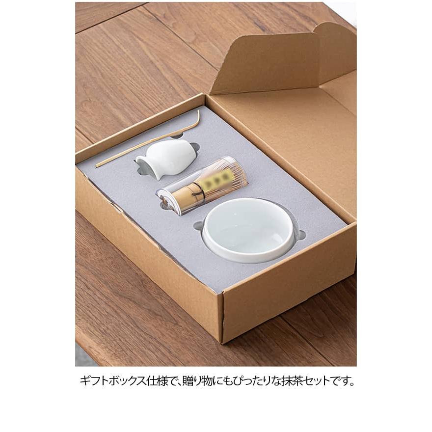 百本立 4点セット お点前セット 茶道具 お抹茶4点セット 茶杓 茶道具