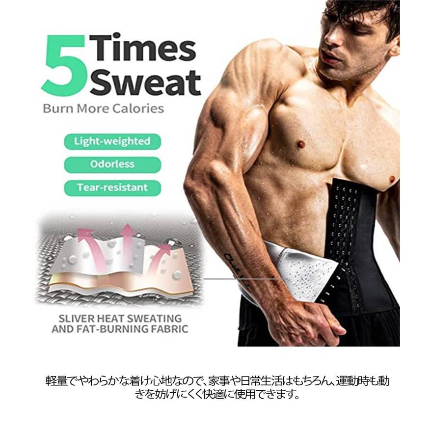 腹圧ベルト 脂肪燃焼 発汗 サウナスーツ 腹巻 サウナベルト お腹