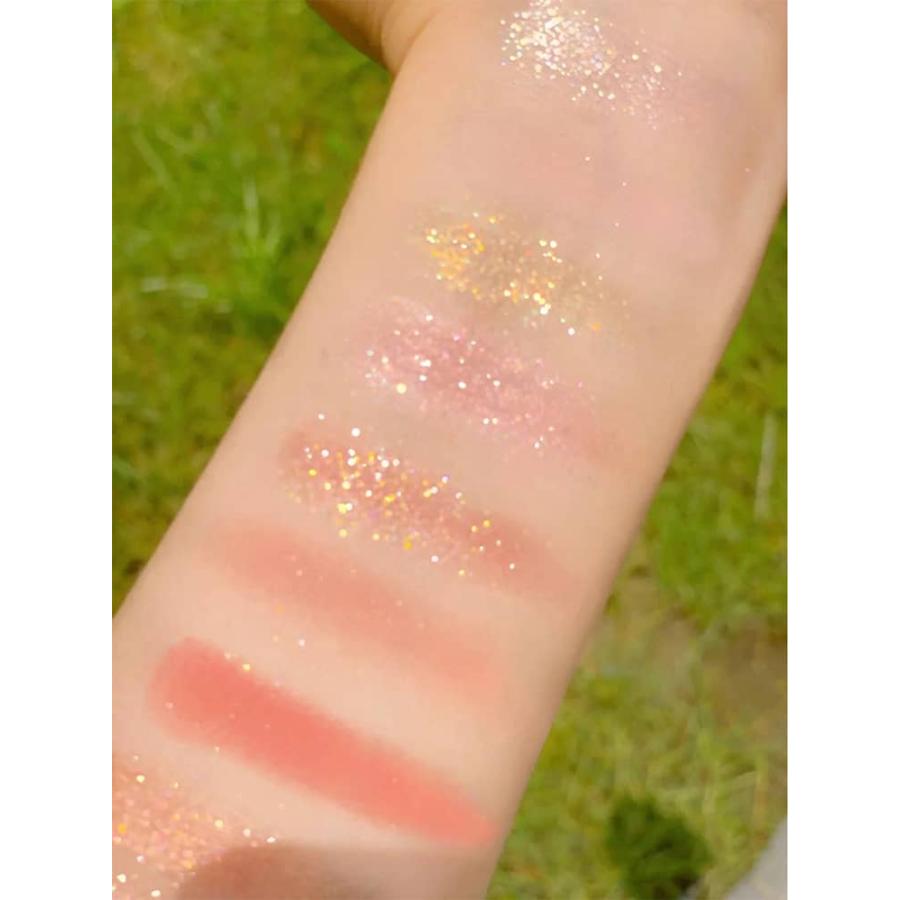 チョコレート アイシャドウ パレット アイメイク 2個セット パンク 9色