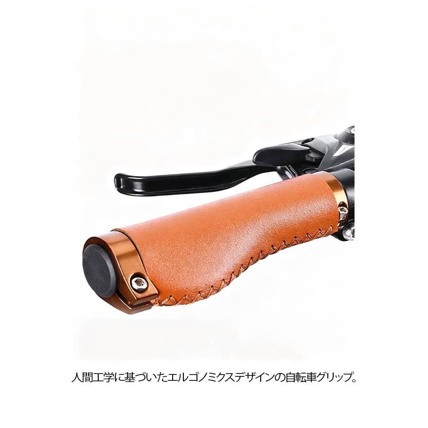ハンドルグリップ ハンドル クロスバイク グリップ 自転車 グリップ