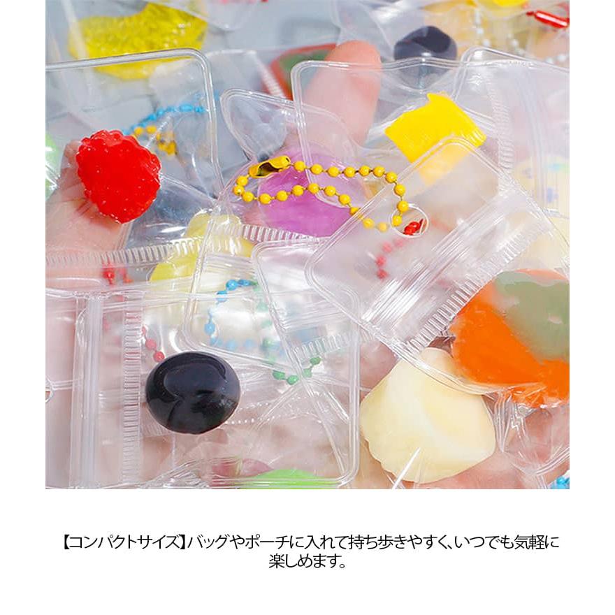 ミニスクイーズ キーホルダー フルーツ スクイーズセット ぷにぷに