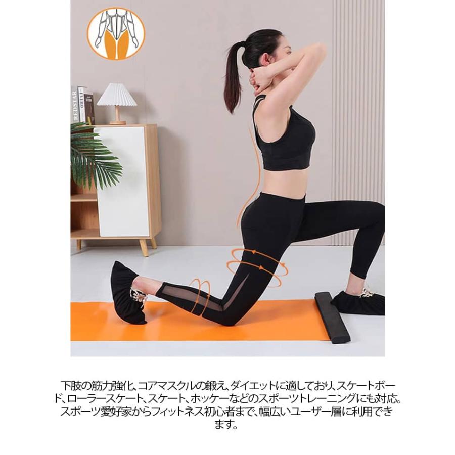 スライド式フィットネス機器 本体 スライドボード トレーニング フィットネス スライダーボード 自宅