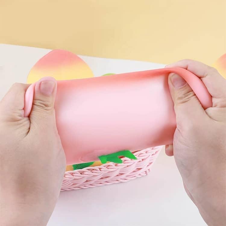 ビッグサイズ スクイーズ もちもち おもちゃ もも 7cm グッズ 大人兼用