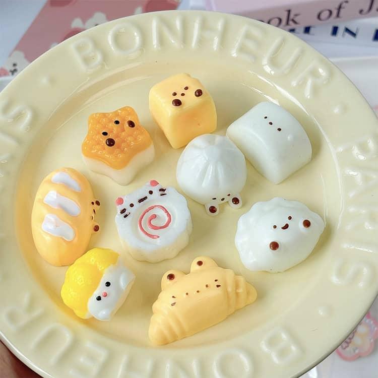 フルーツ 握る スクイーズ 20個セット 食べ物 ぷにぷに ボールチェーン